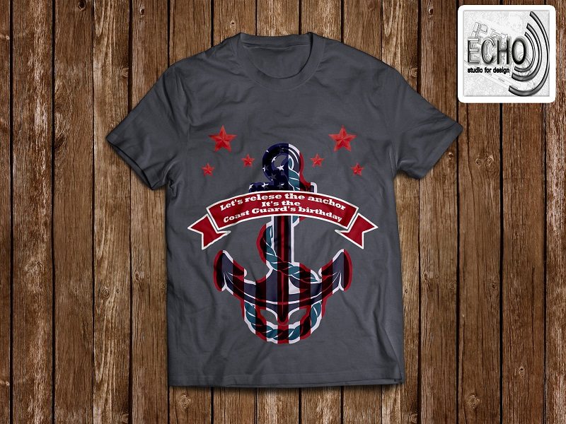 T-Shirt Coast Guard Day a2